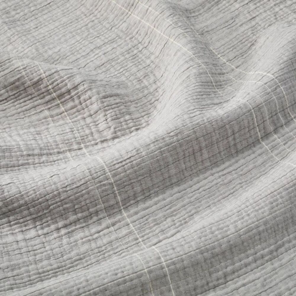 Microstripe Matelassé Coverlet - Hearth & Hand wit Gray - Picture 2 of 4